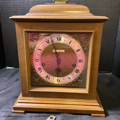 Seth Thomas Westminister Chime Mantle Clock With Key