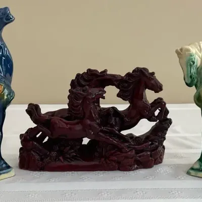 Mixed Horse Statues