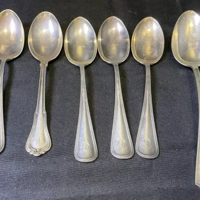 Sterling Silver Serving Spoons (300 Grams)