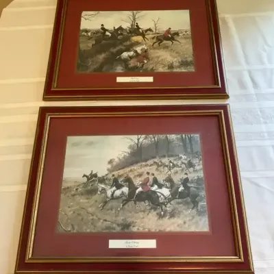 George Wright Equestrian Prints 14” X 18”