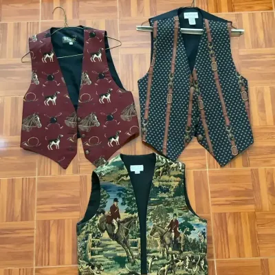 Women’s Vests Including Von Baron, Rachel, And Billie Martin 