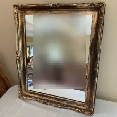 Ornate Gold Resin Mirror