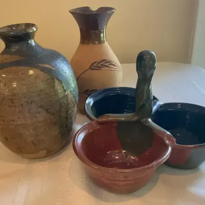 Pottery - Vases, Condiment Bowl