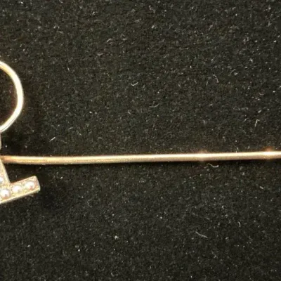14k Gold Stick Pin (1.04 Grams)