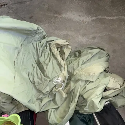 Sale Photo Thumbnail #1838: Not sure if any are missing parts or anything, several tents here