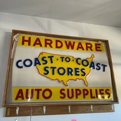 Sale Photo Thumbnail #1896: Super cool sign, very large