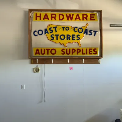 Sale Photo Thumbnail #1895: Super cool sign, very large