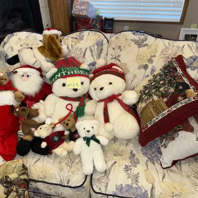 Sale Photo Thumbnail #866: See photos

Owner states these are the very first and second Santa Bears.