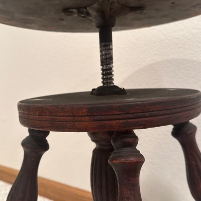 Sale Photo Thumbnail #1923: D66.5-Stool with claw feet