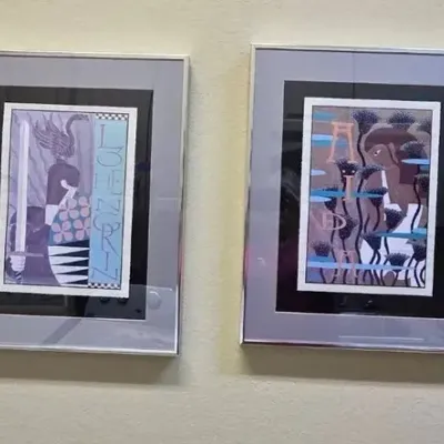 6 Framed Art, Opera & Theatre Poster Prints