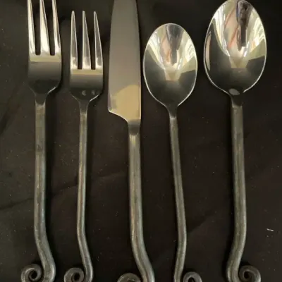 45 Piece Gourmet Treble Clef  Flatware