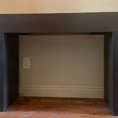 Black Modern Console Table