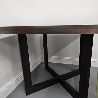 Square Metal Top Table
