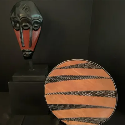 Carved Tribal Mask 