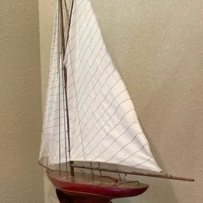 American Cup 1895 Racer Model Sailboat