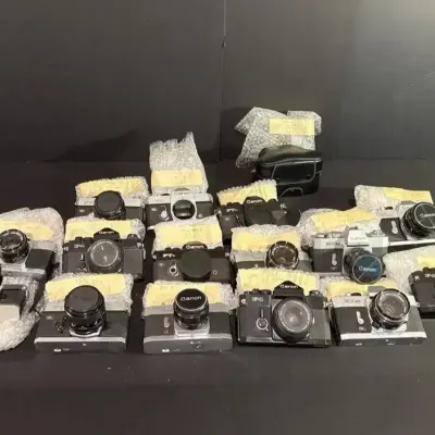  Vintage Canon Cameras