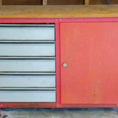 Hirsh Work Bench / Storage Cabinet