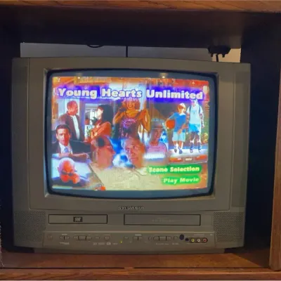 Sylvania DVD & VHS TV Combo Player - UPSTAIRS