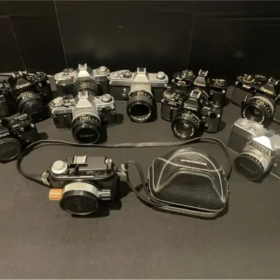 Vintage Canon & Nikonos 