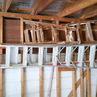 Werner Extension Ladder, Sears Convertible Ladder & More