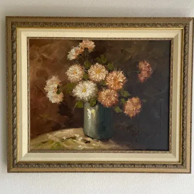 Oil On Canvas, Signed