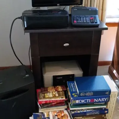 Misc. Office Electronics, Safe, Supplies & More