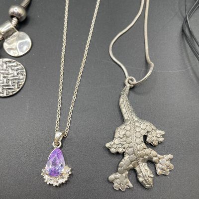 Sale Photo Thumbnail #259: Along with Erica Lyons and Cookie Lee cross necklace