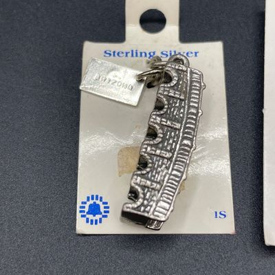Sale Photo Thumbnail #23: Sterling charm and 4H pins