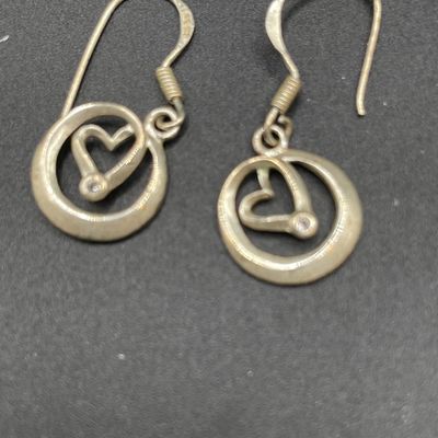 Sale Photo Thumbnail #219: Only the small earrings are stamped