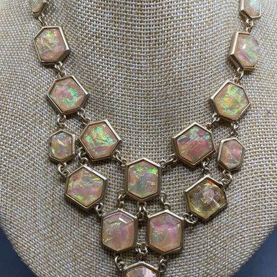 Sale Photo Thumbnail #134: Vintage golden necklaces