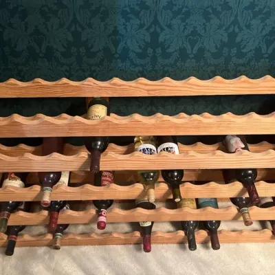 Handmade Wine Rack