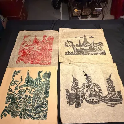 Thai Temple Rubbing (4) Number Two