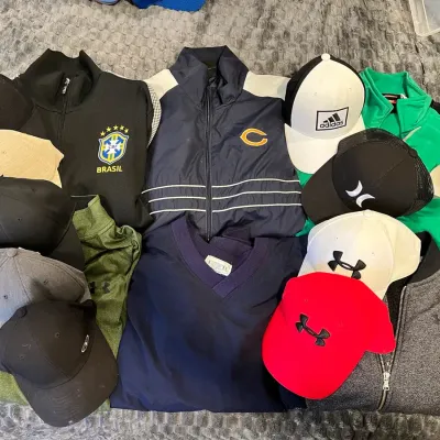 Men's Track Jackets And Caps