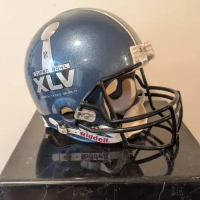NFL Super Bowl XLV Riddell Football Helmet