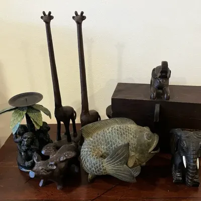 Collection Of Animal Tabletop Decor