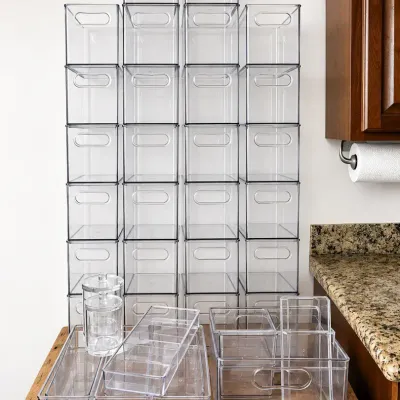 Clear Organization Bins