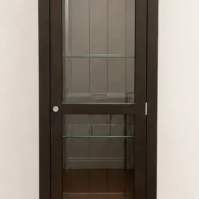 Standing 5-shelf Display Cabinet