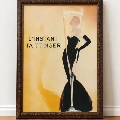 L’Instant Tattinger Framed Print 
