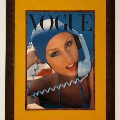 Vogue Framed Print #2