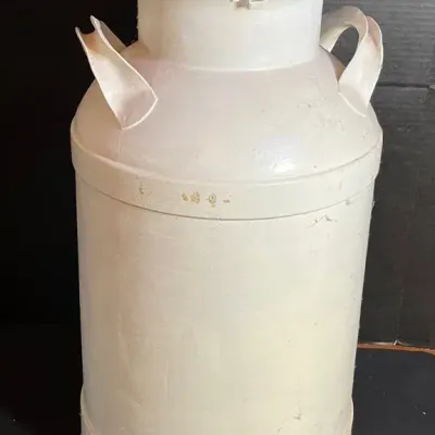 Vintage Metal Milk Can
