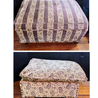 Pair Of Vintage Footstools 