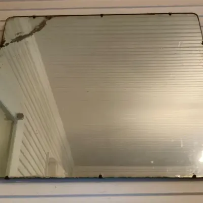Vintage Distressed Wall Hanging Mirror