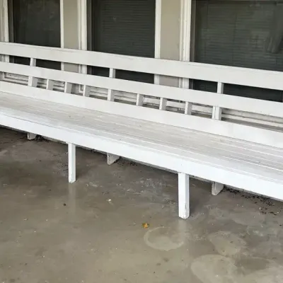 12 Ft. Wooden Church Pew