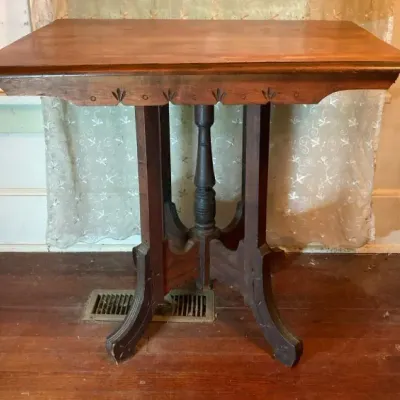Eastlake Style Victorian Parlor Table 