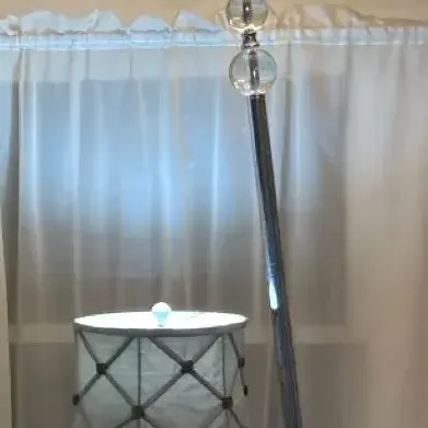 Acrylic Lamp Pair