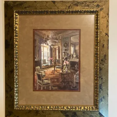 The Drawing Room Framed Art Print 