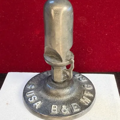 Sale Photo Thumbnail #50: B b steam whistle manufacturing co advertising paperweight