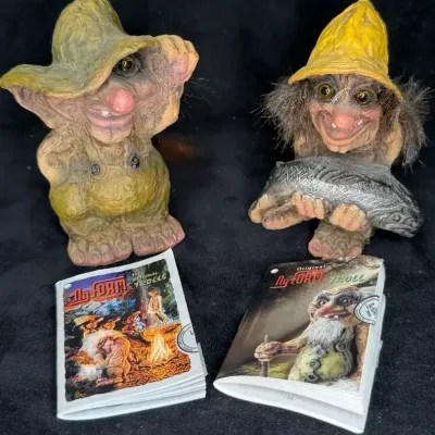 Sale Photo Thumbnail #26: Nyform norwegian troll figurines
