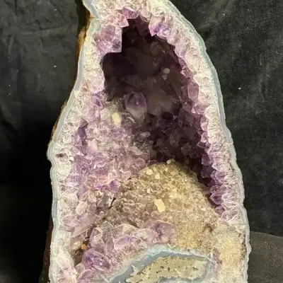 Sale Photo Thumbnail #175: Amethyst cathedral geode