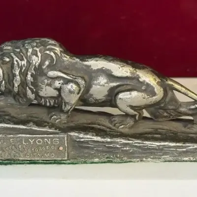 Sale Photo Thumbnail #4: William e lyons real estate mortgage co paperweight